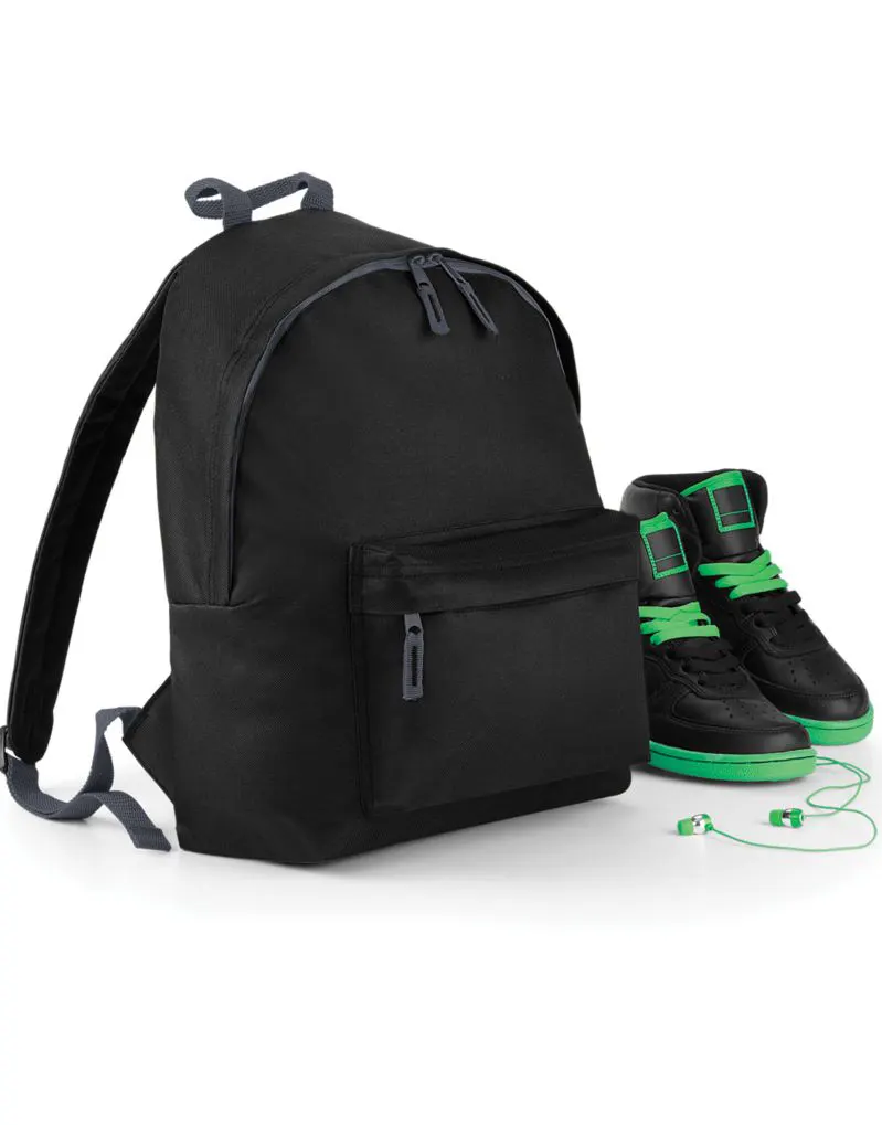 Bagbase Junior Fashion Backpack in Black