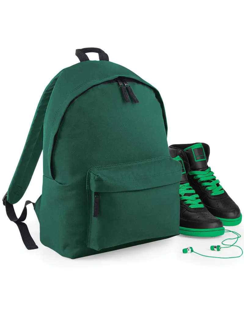 Bagbase Junior Fashion Backpack in Bottle Green