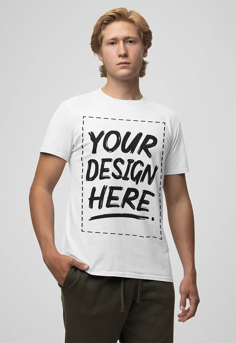 Custom Printed Mens T-shirt