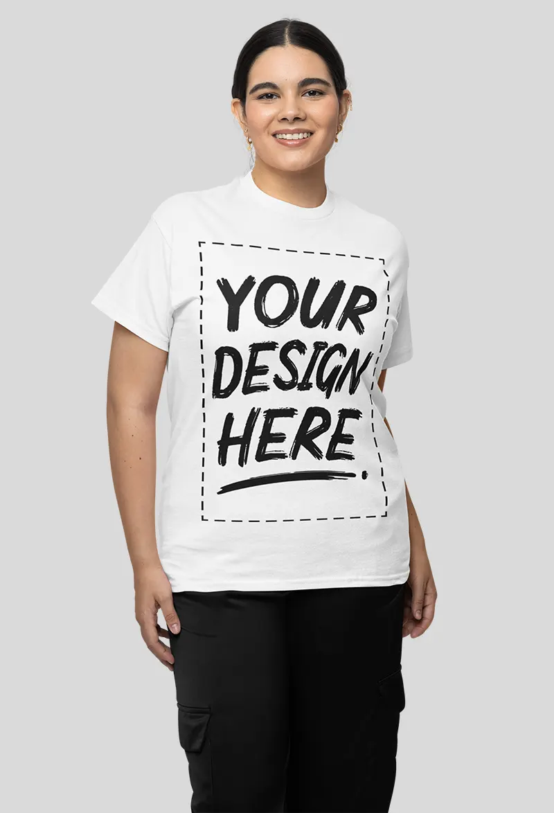 Custom Printed Womens T-shirt