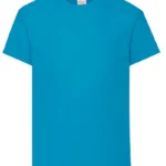 Fruit Of The Loom Kids Original T-Shirt in Azure Blue