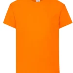 Fruit Of The Loom Kids Original T-Shirt in Orange