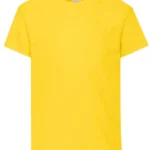 Fruit Of The Loom Kids Original T-Shirt in Yellow