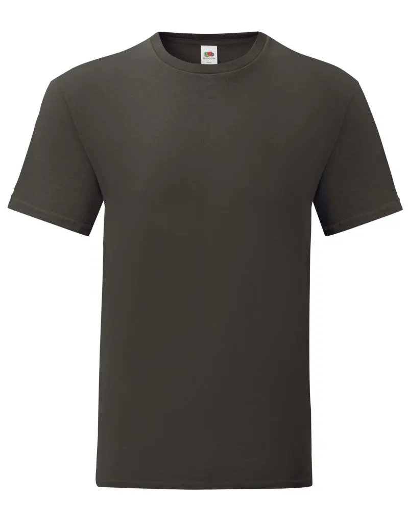 Fruit Of The Loom Mens Iconic 150 T-Shirt in Light Graphite