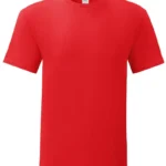 Fruit Of The Loom Mens Iconic 150 T-Shirt in Red