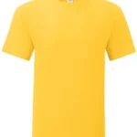 Fruit Of The Loom Mens Iconic 150 T-Shirt in Sunflower