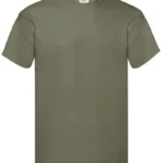 Fruit Of The Loom Mens Original T-Shirt in Classic Olive