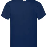 Fruit Of The Loom Mens Original T-Shirt in Navy Blue