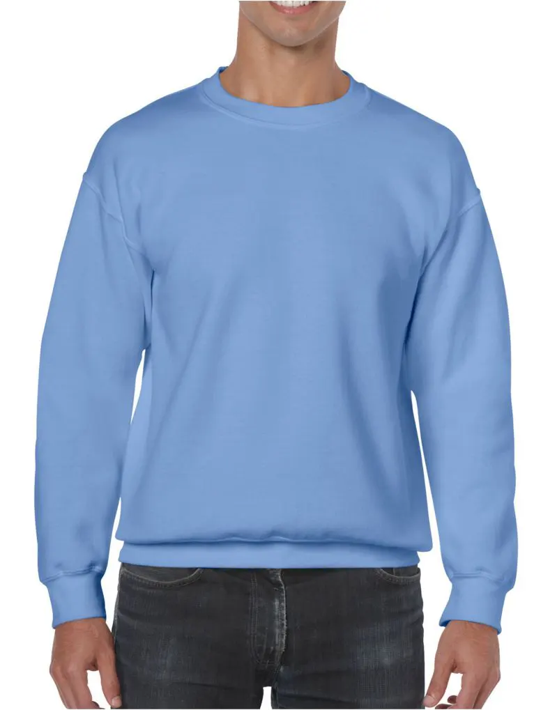 Gildan Heavy Blend Adult Crewneck Sweatshirt in Carolina Blue