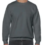 Gildan Heavy Blend Adult Crewneck Sweatshirt in Charcoal