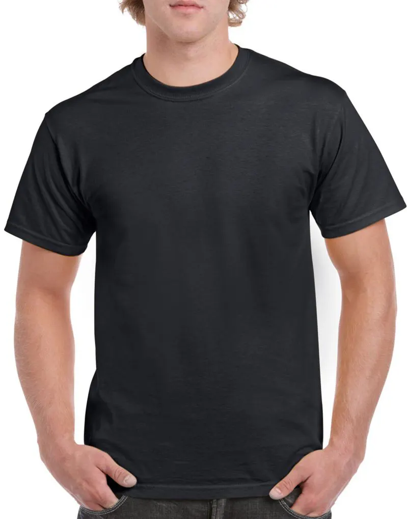 Gildan Heavy Cotton Adult T-Shirt in Black