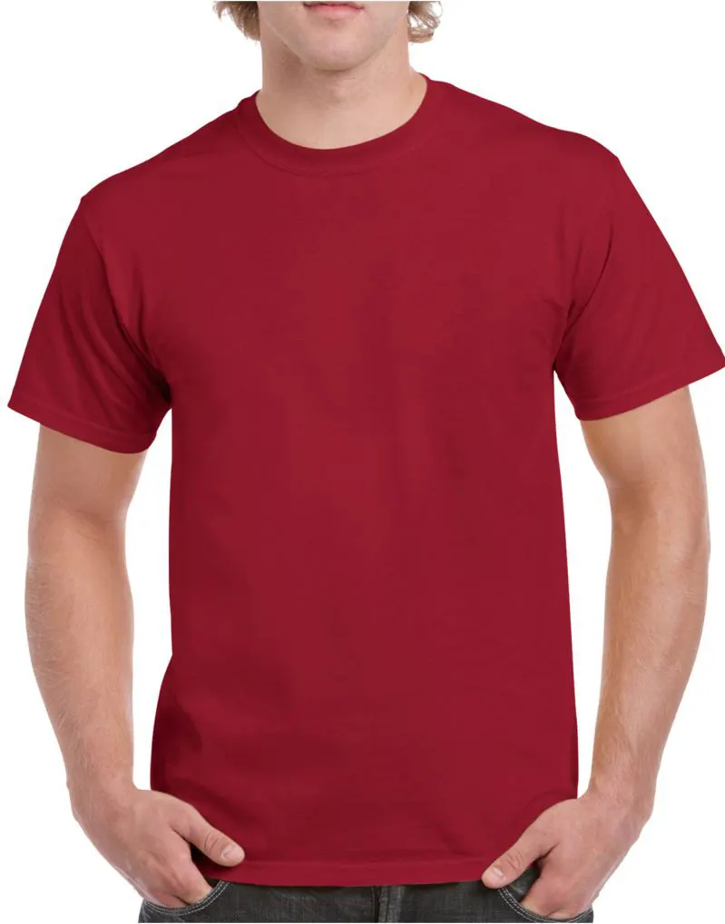 Gildan Heavy Cotton Adult T-Shirt in Cardinal
