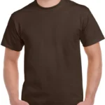 Gildan Heavy Cotton Adult T-Shirt in Dark Chocolate