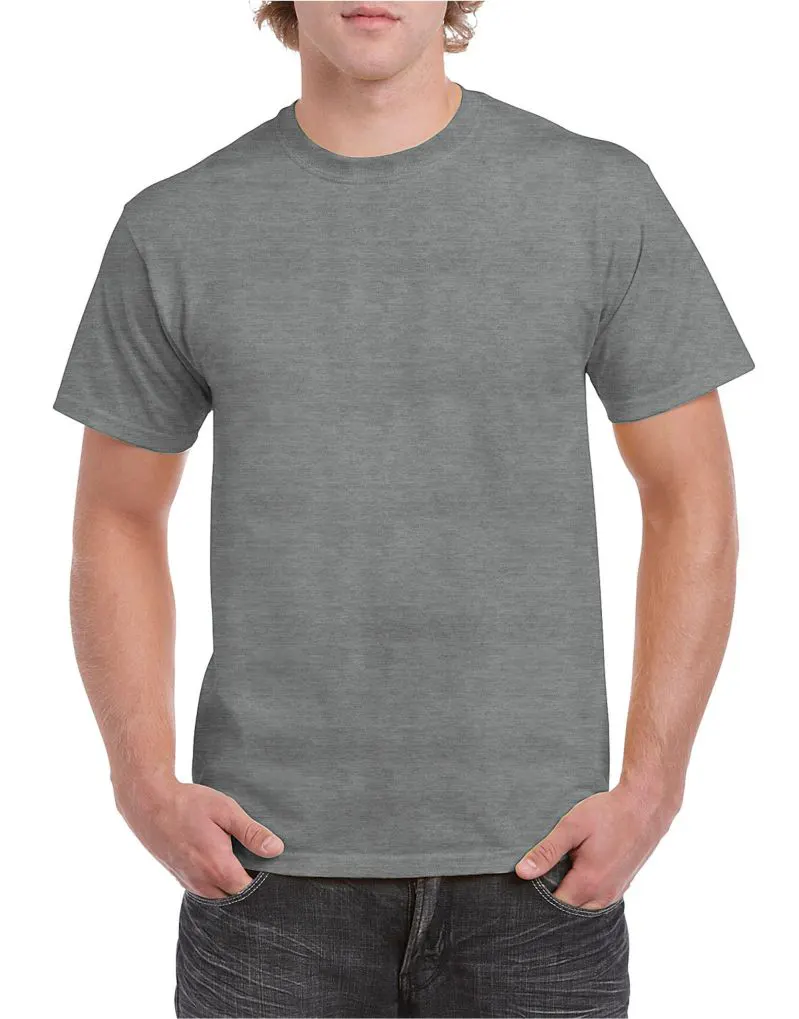 Gildan Heavy Cotton Adult T-Shirt in Graphite Heather