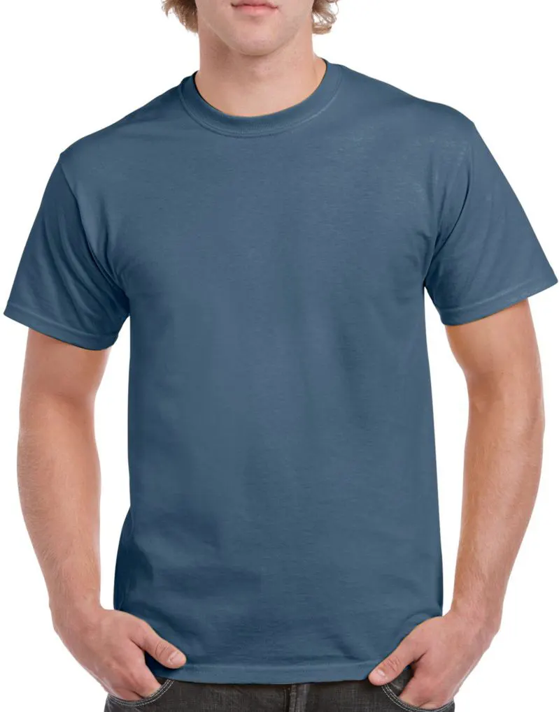 Gildan Heavy Cotton Adult T-Shirt in Indigo Blue