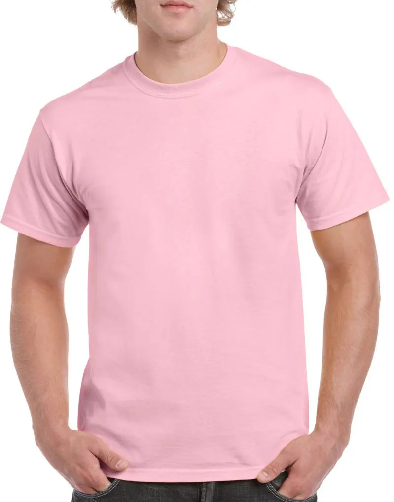 Gildan Heavy Cotton Adult T-Shirt in Light Pink