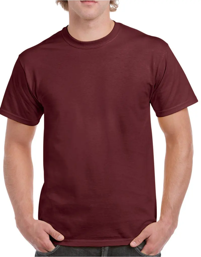 Gildan Heavy Cotton Adult T-Shirt in Maroon
