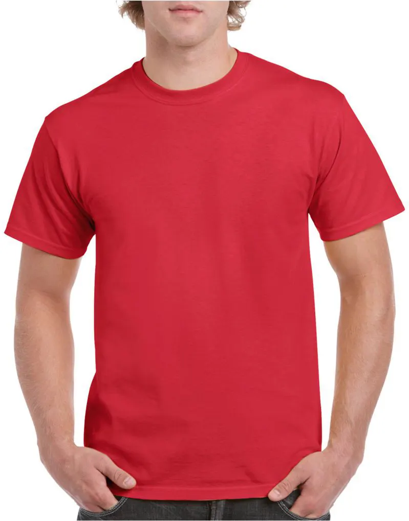 Gildan Heavy Cotton Adult T-Shirt in Red