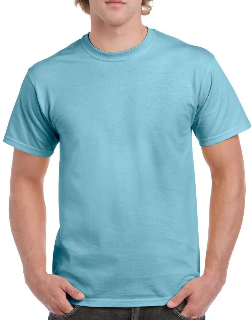 Gildan Heavy Cotton Adult T-Shirt in Sky Blue