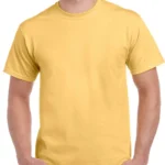 Gildan Heavy Cotton Adult T-Shirt in Yellow Haze