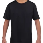 Gildan Kids Softstyle Youth T-Shirt in Black