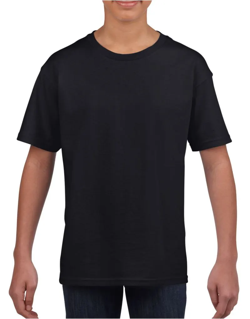 Gildan Kids Softstyle Youth T-Shirt in Black