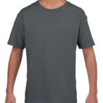 Gildan Kids Softstyle Youth T-Shirt in Charcoal