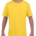 Gildan Kids Softstyle Youth T-Shirt in Daisy