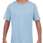 Gildan Kids Softstyle Youth T-Shirt in Light Blue