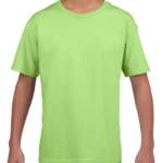 Gildan Kids Softstyle Youth T-Shirt in Mint Green