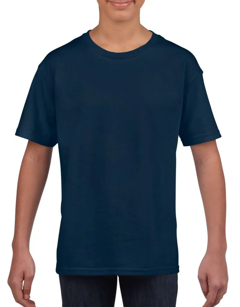 Gildan Kids Softstyle Youth T-Shirt in Navy Blue