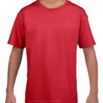 Gildan Kids Softstyle Youth T-Shirt in Red