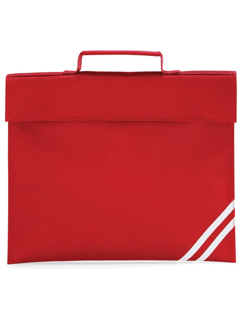 Quadra Classic Book Bag in Classic Red