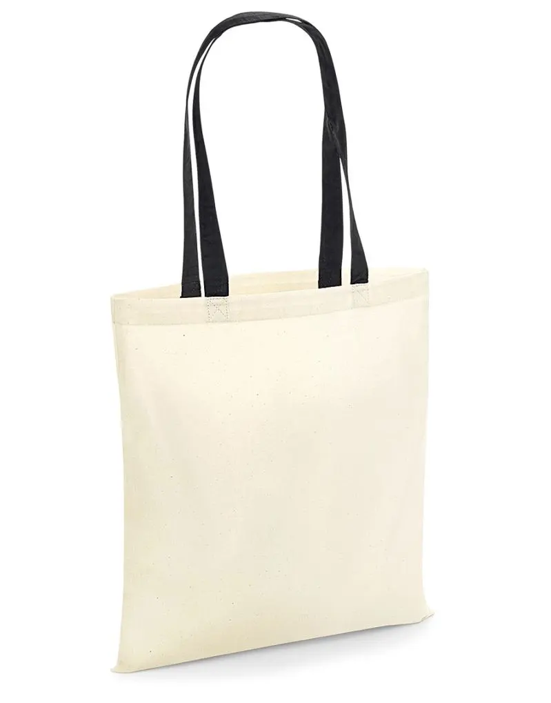Westford Mill Bag 4 Life - Contrast Handle in Natural and Black