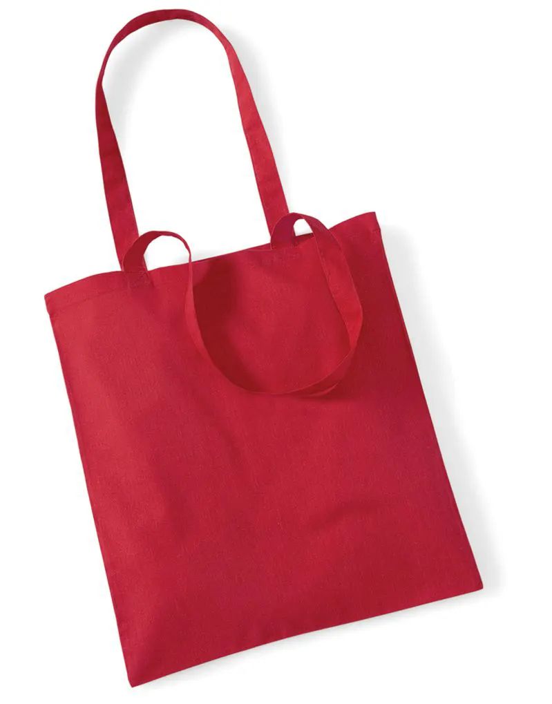 Westford Mill Bag for Life Long Handles in Classic Red