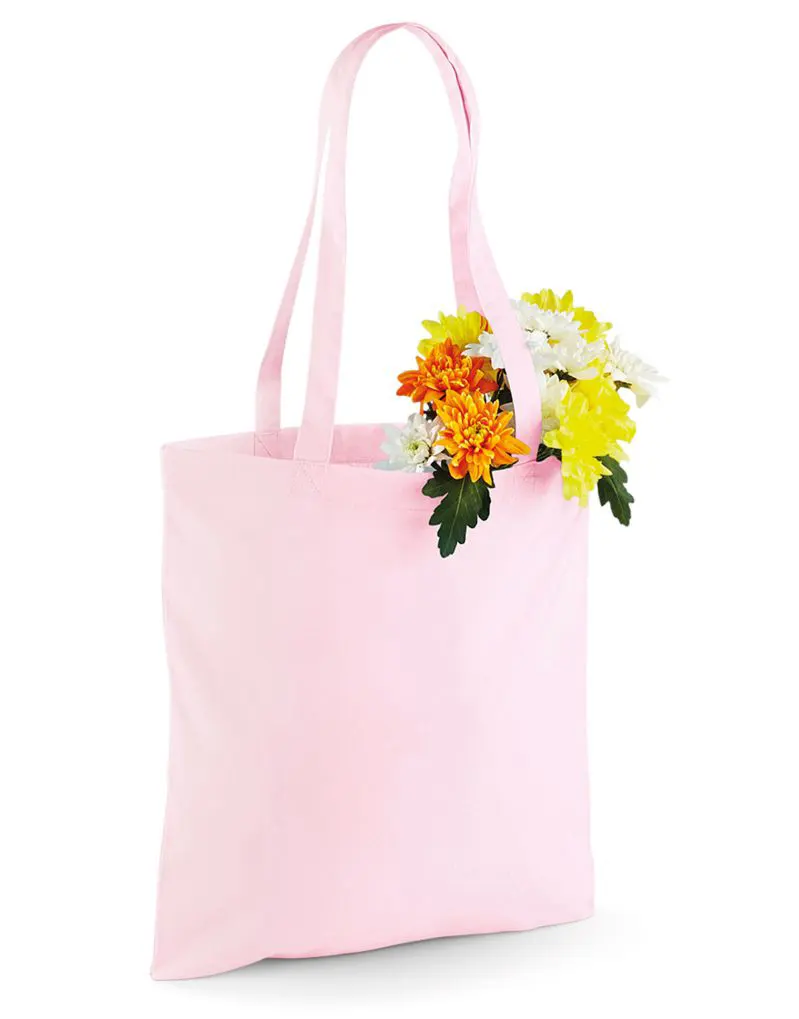 Westford Mill Bag for Life Long Handles in Pastel Pink