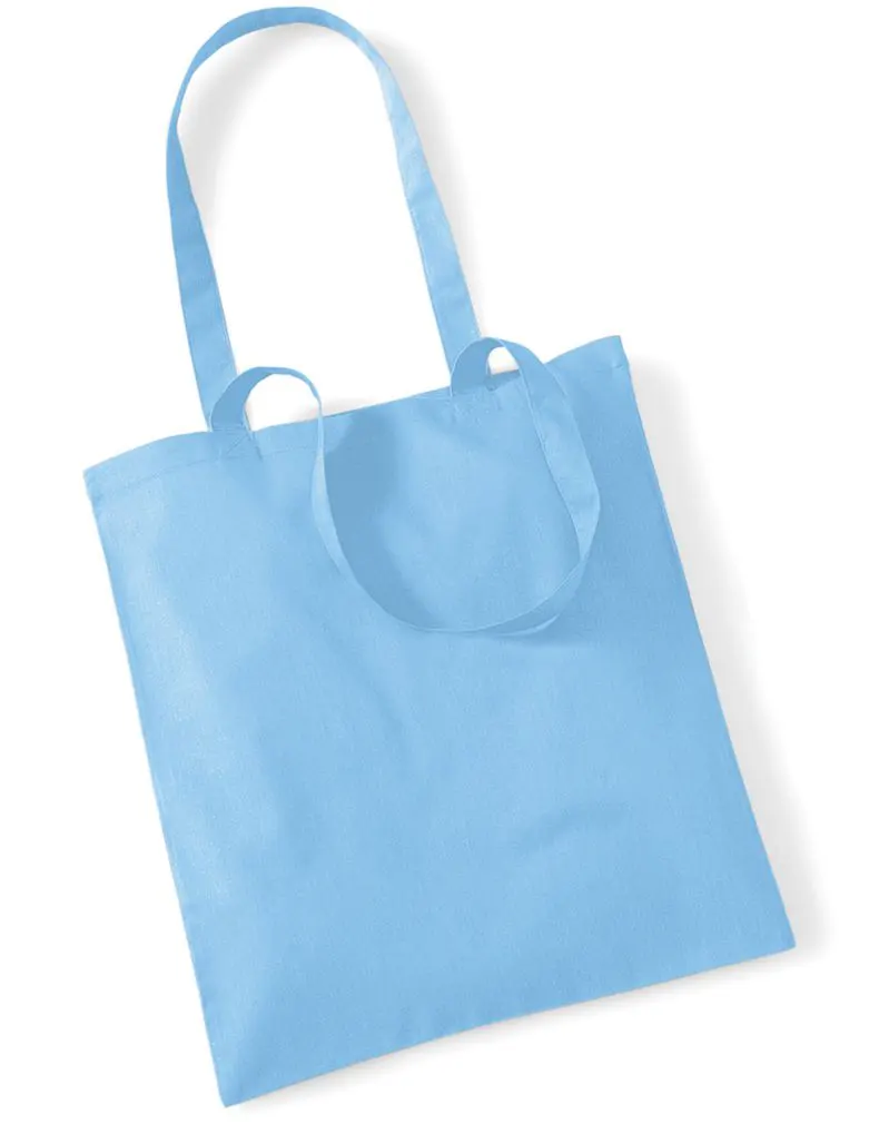 Westford Mill Bag for Life Long Handles in Sky Blue