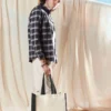 Westford Mill Printers Jute Classic Shopper