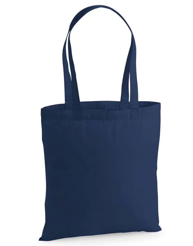 Westford Mill Premium Cotton Tote in French Navy