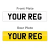 Build Your Replacement Car Number Plate
