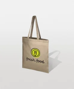 Alternative view of Custom Printed Recycled Tote Bags – Eco-Friendly Cotton Blend with Screen Print