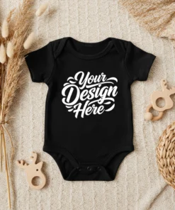 Short-Sleeved Baby Bodysuits