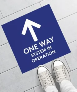 Square Floor Stickers