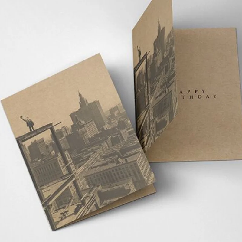 Brown Kraft Greeting Cards