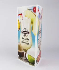 297 x 140 mm Table Talkers