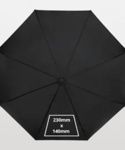 21-Inch Recycled PET Foldable Umbrellas