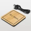 Bamboo & Fabric Wireless Chargers