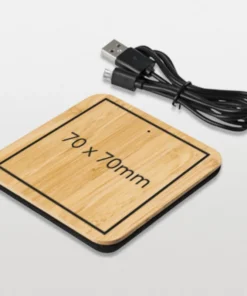 Bamboo & Fabric Wireless Chargers